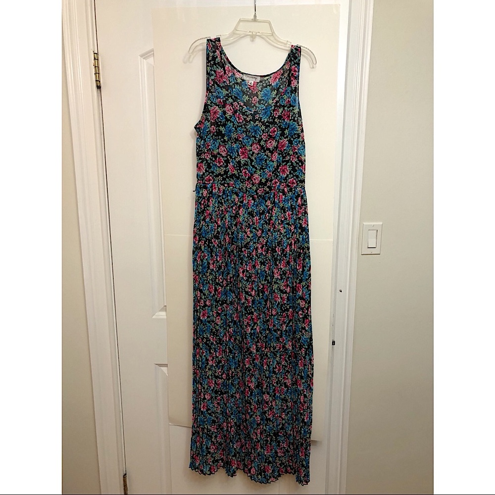 Long floral dress